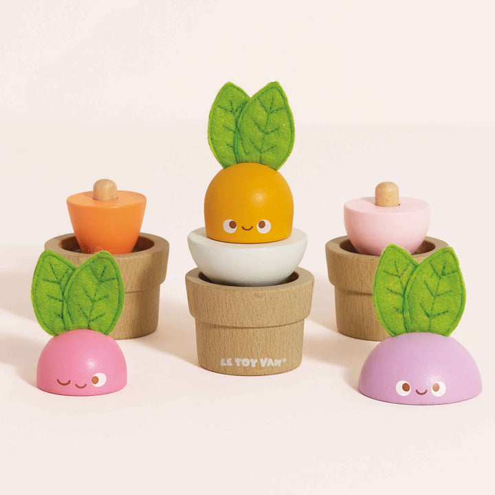 Le Toy Van Wooden Stacking Veggies