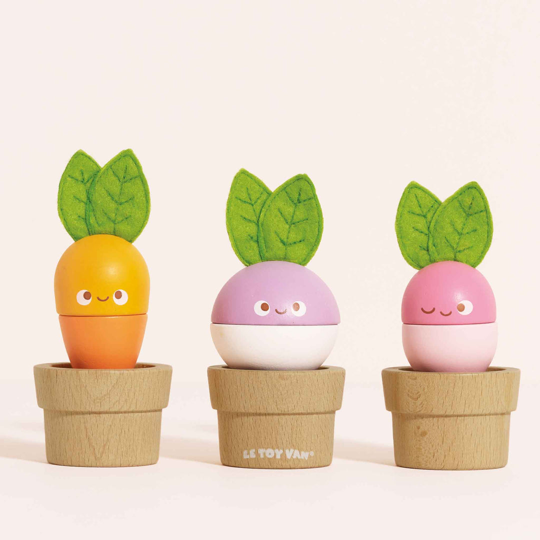 Le Toy Van Wooden Stacking Veggies