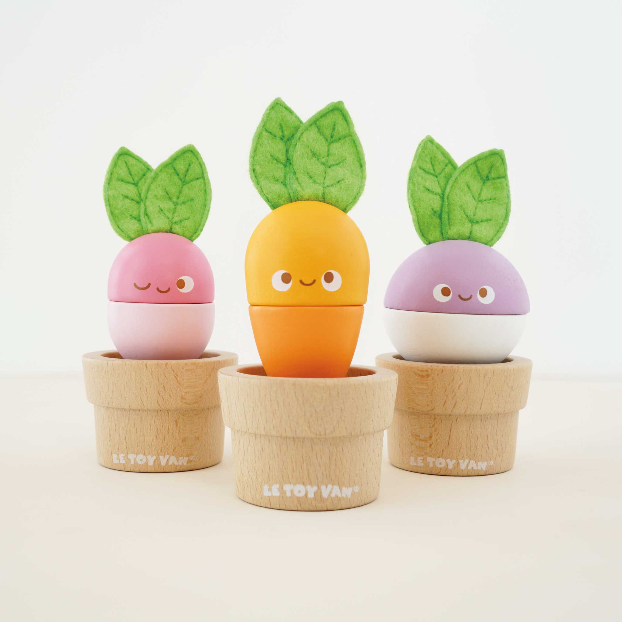 Le Toy Van Wooden Stacking Veggies