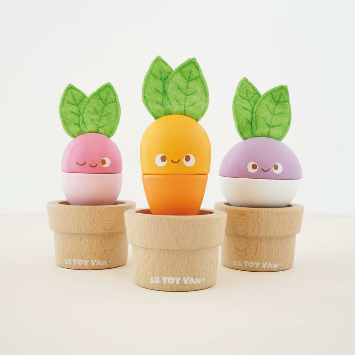 Le Toy Van Wooden Stacking Veggies