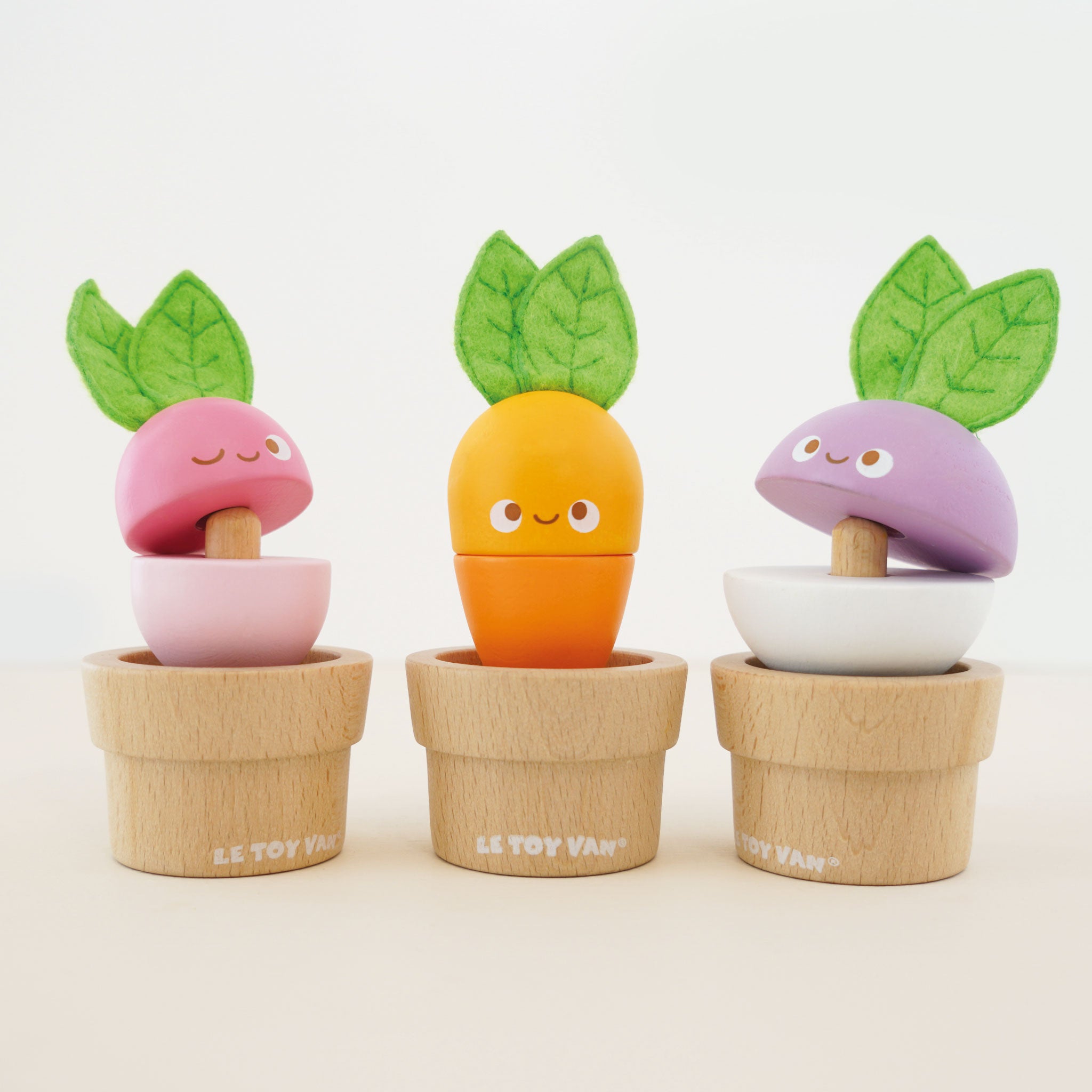Le Toy Van Wooden Stacking Veggies