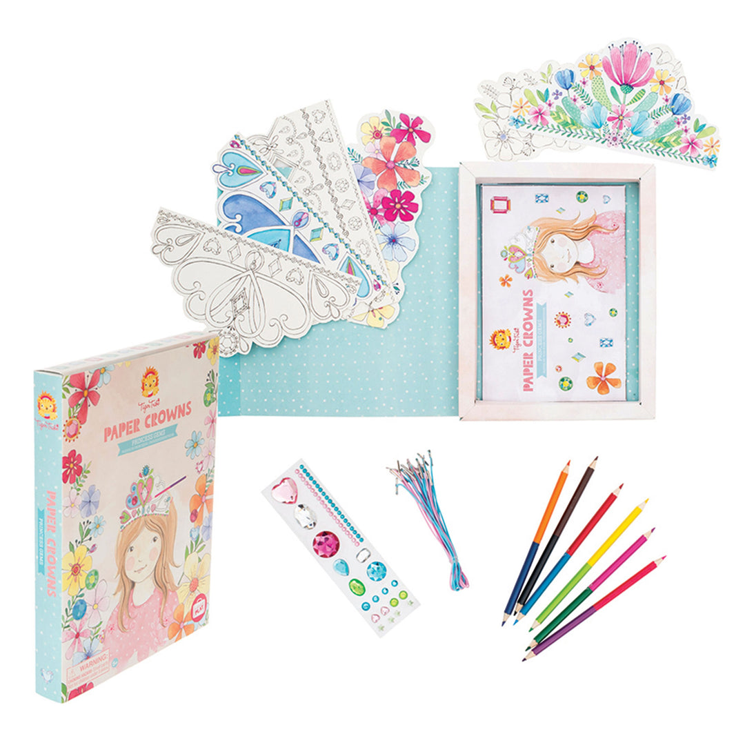 Tiger Tribe Paper Crowns – Princess Gems