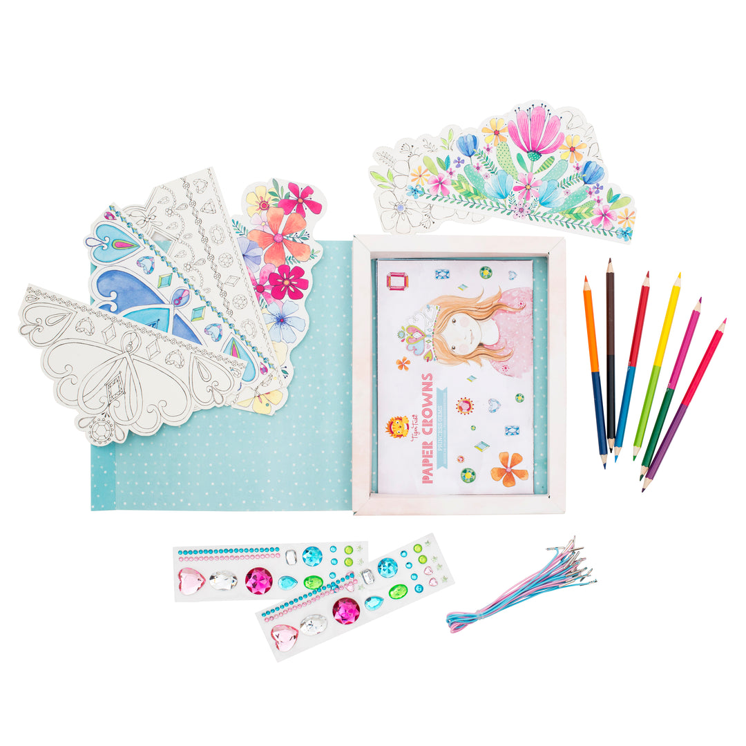 Tiger Tribe Paper Crowns – Princess Gems