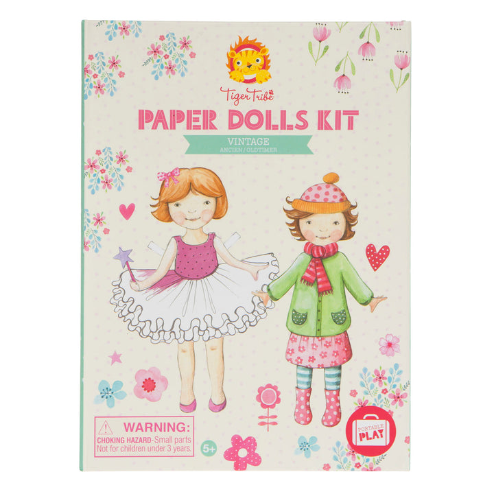 Tiger Tribe Paper Dolls Kit – Vintage