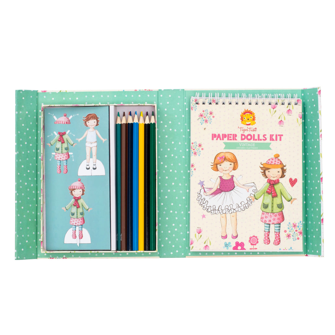 Tiger Tribe Paper Dolls Kit – Vintage