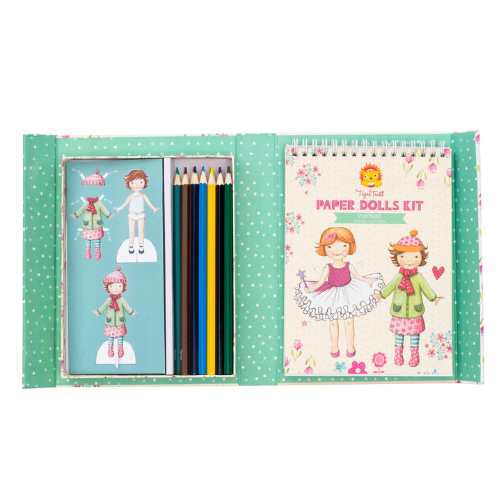 Tiger Tribe Paper Dolls Kit – Vintage