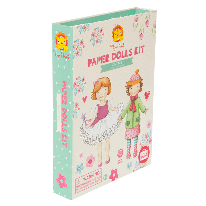 Tiger Tribe Paper Dolls Kit – Vintage