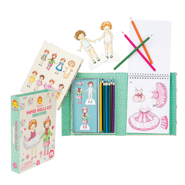 Tiger Tribe Paper Dolls Kit – Vintage