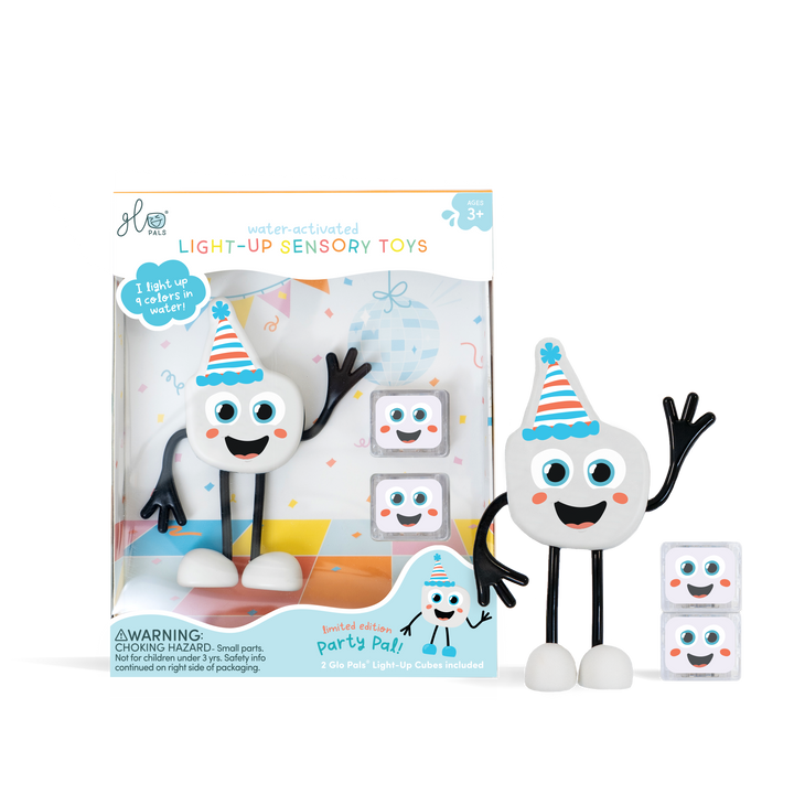 Glo Pals® Water Activated Light-Up Sensory Toys – Party Pals