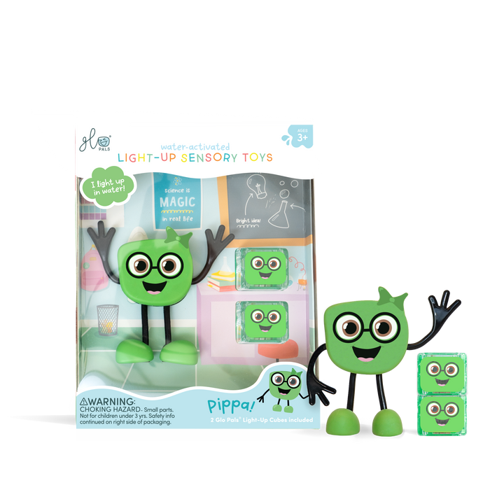 Glo Pals® Water Activated Light-Up Sensory Toys – Pippa
