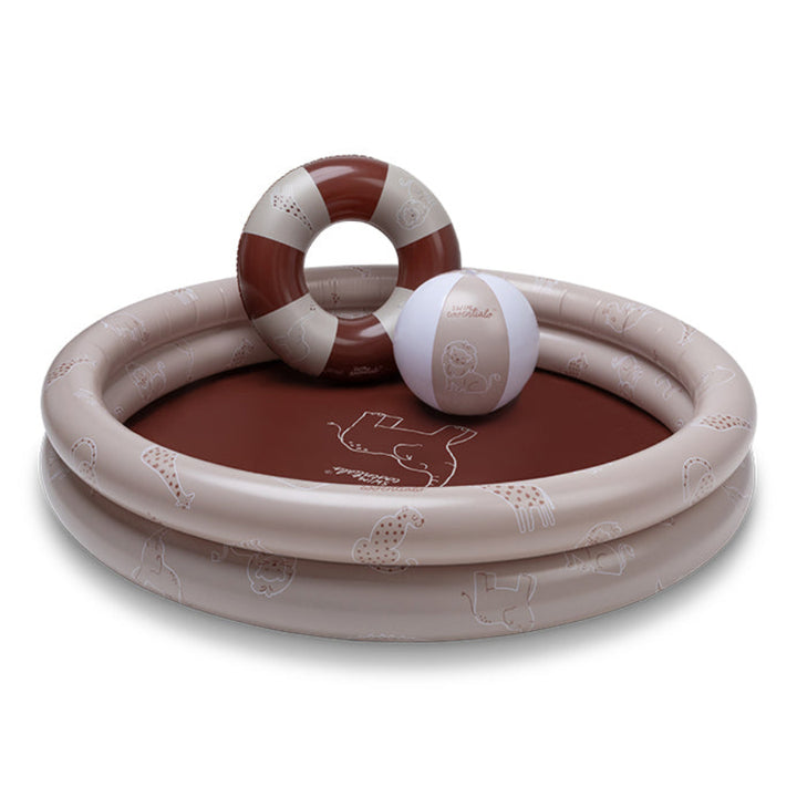 Swim Essentials Inflatable Play Pool Set – Wild Life