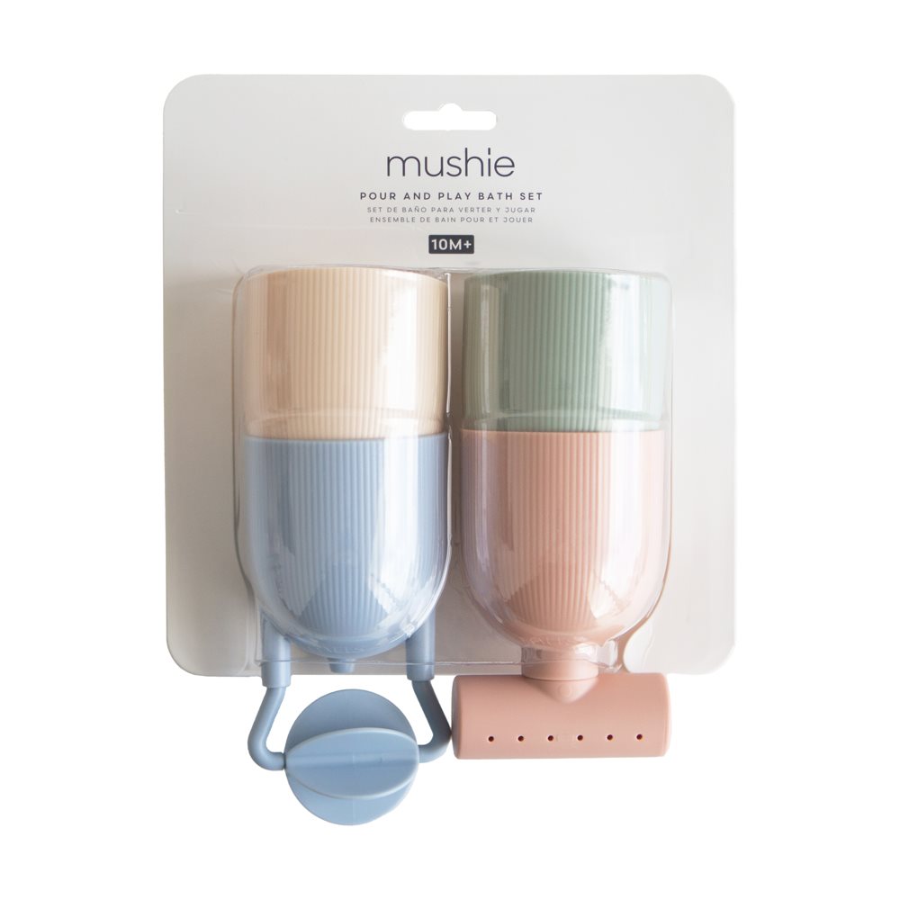 Mushie Bath Play Set – Pour & Play