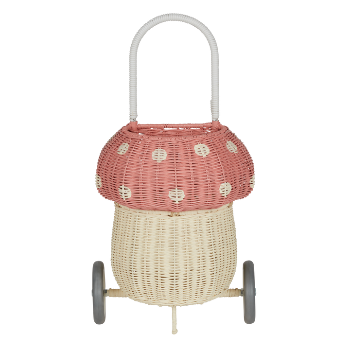 Olli Ella Rattan Mushroom Luggy – Musk