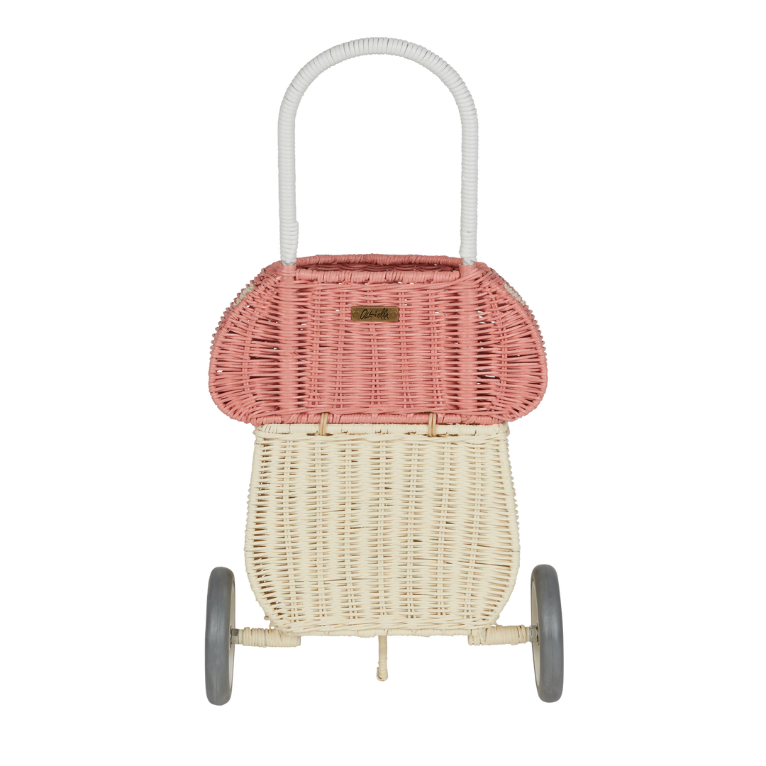 Olli Ella Rattan Mushroom Luggy – Musk