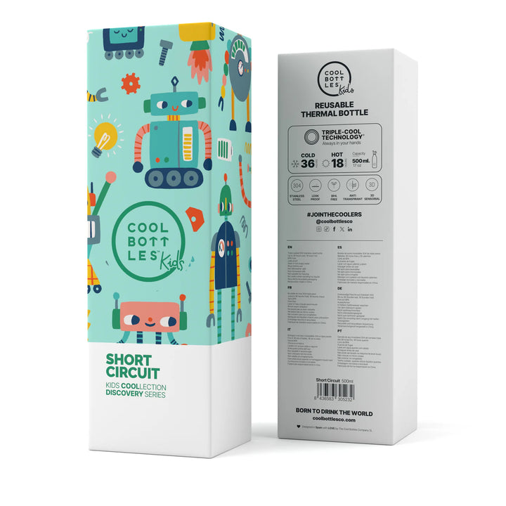 Cool Bottles™ Kids Discovery Series – Short Circuit (500 ml)