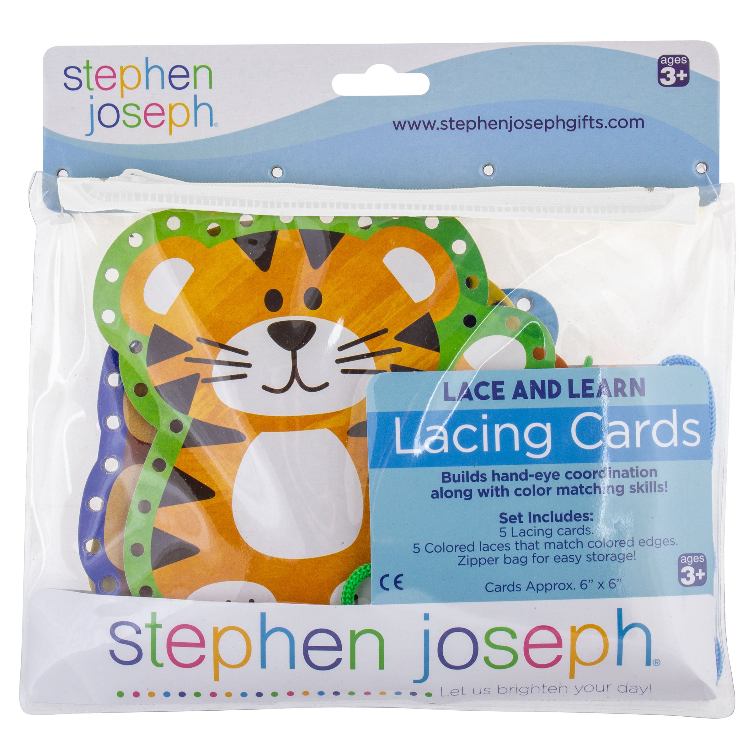 Stephen Joseph Lacing Cards – Zoo