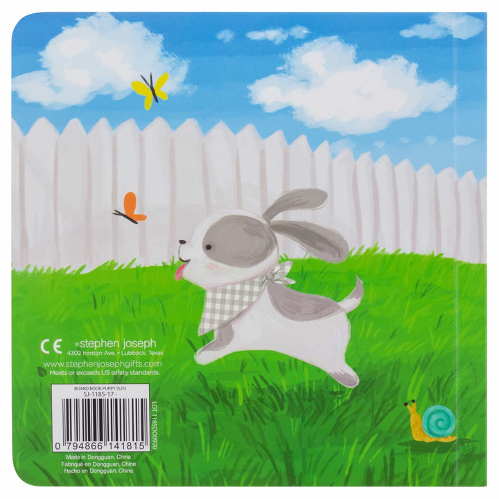 Stephen Joseph Board Book – Percy The Puppy