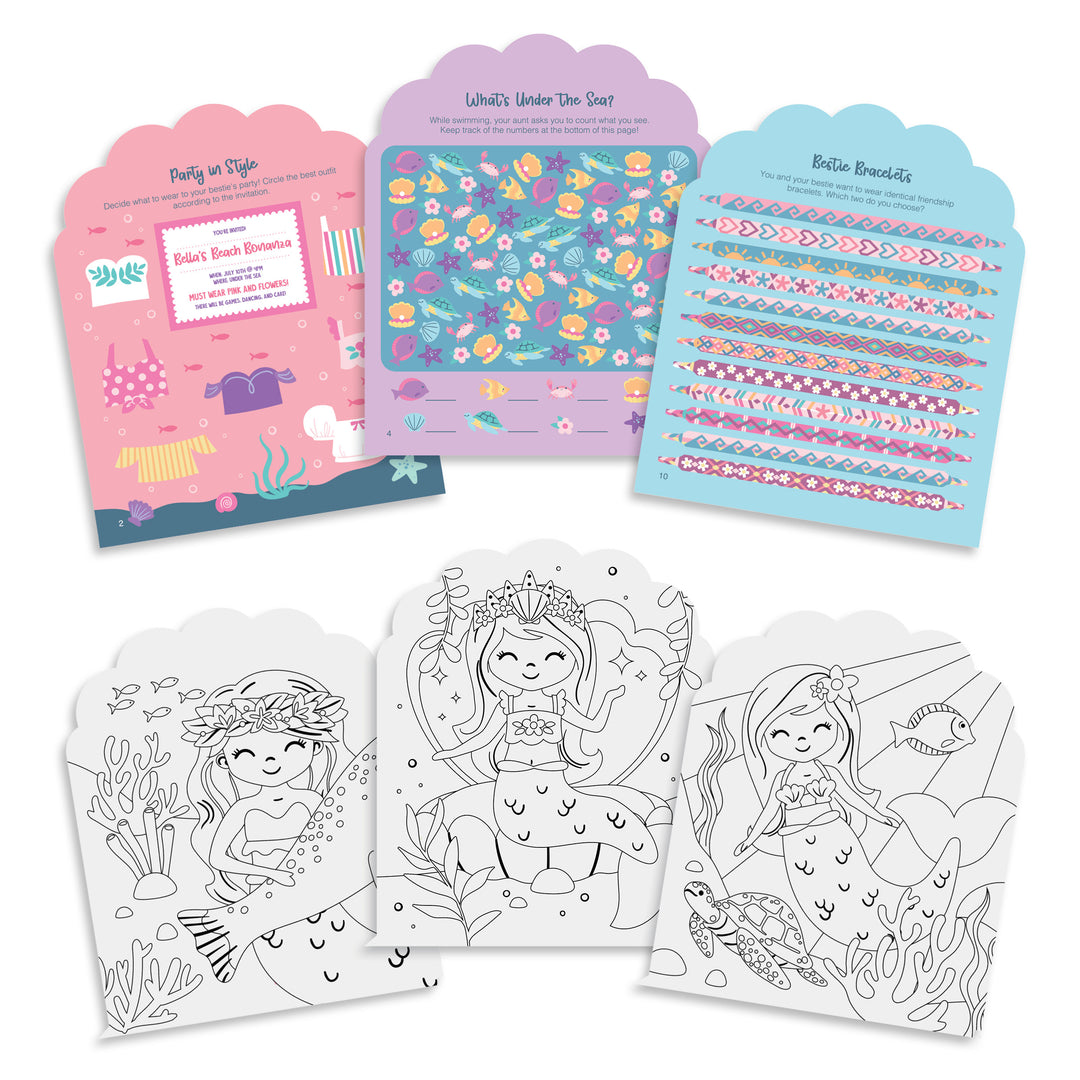 Stephen Joseph Activity Book – Mermaid
