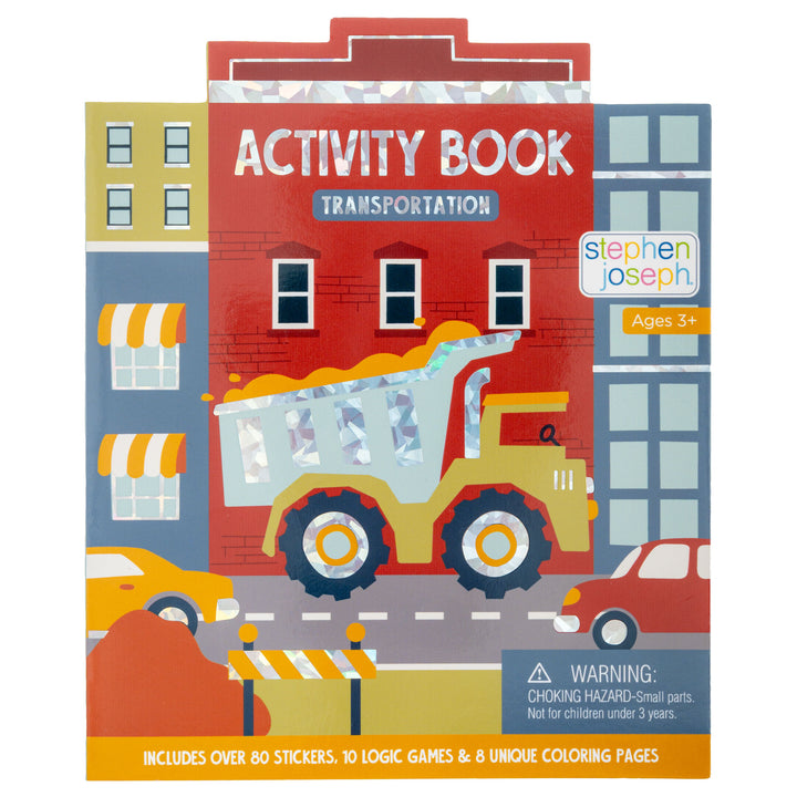 Stephen Joseph Activity Book – Transportation