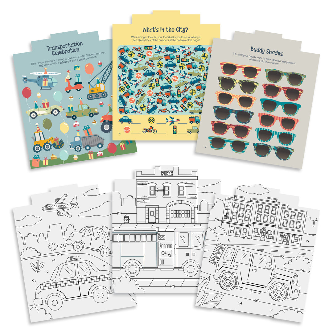 Stephen Joseph Activity Book – Transportation