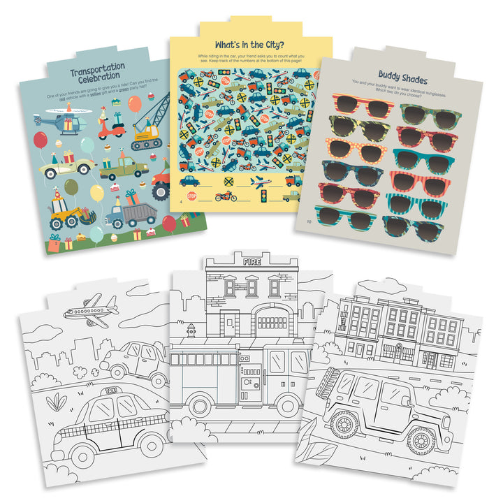 Stephen Joseph Activity Book – Transportation