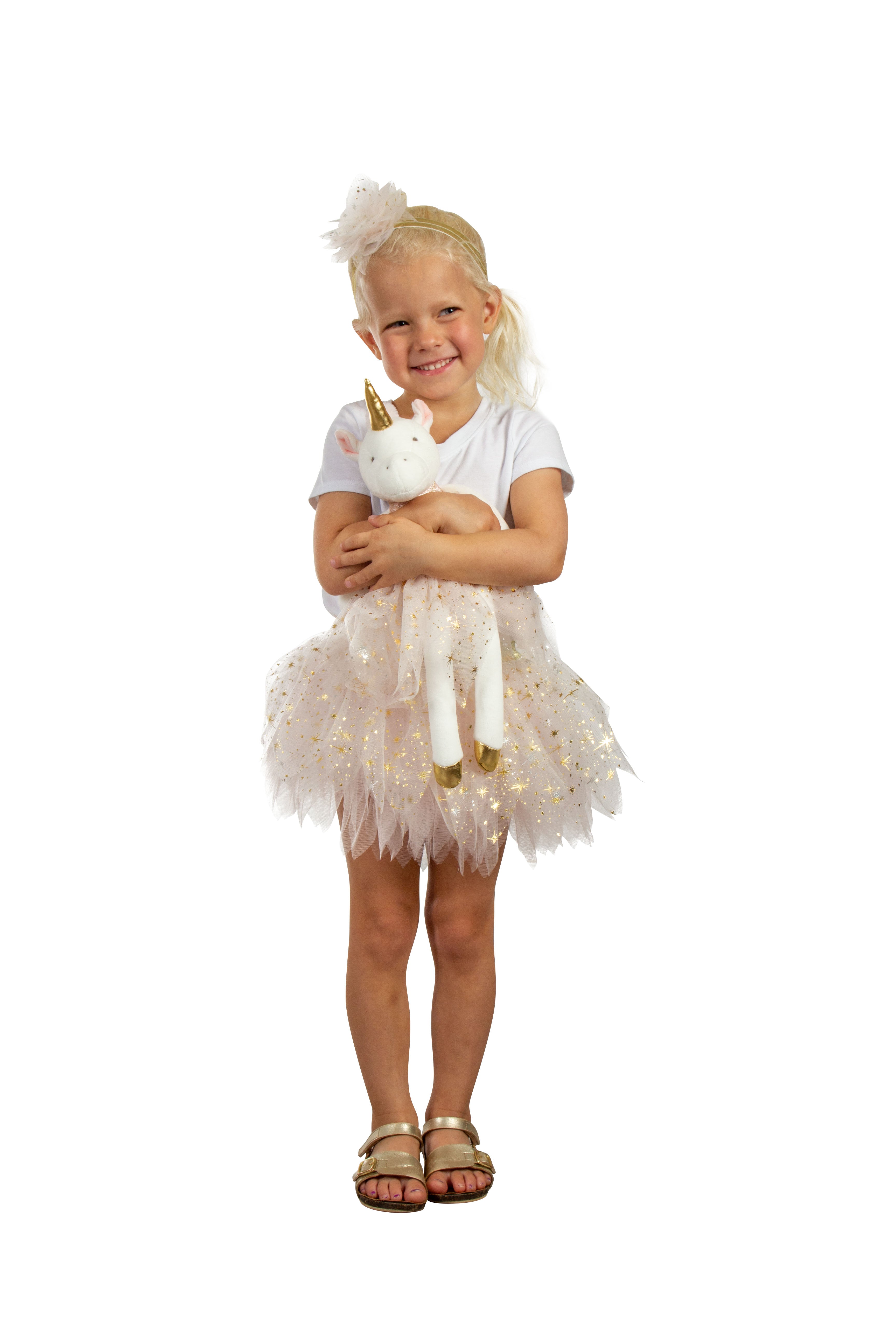 Stephen Joseph Tutu And Headband Set – Golden Pearl