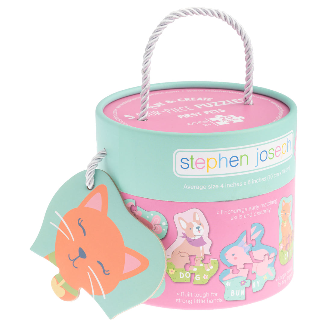 Stephen Joseph Small Beginner Puzzle – Pets