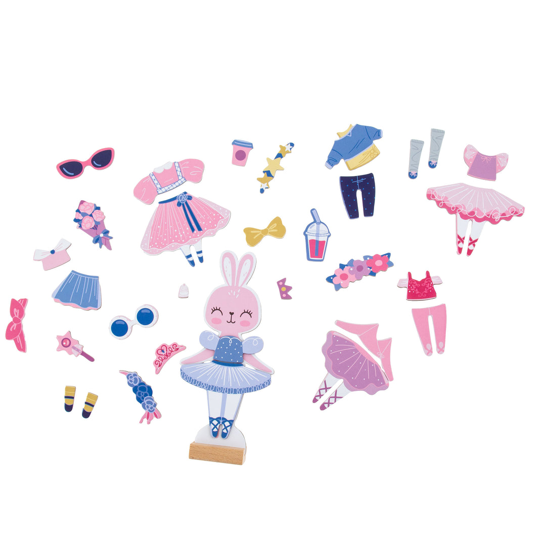 Stephen Joseph Magnetic Dress Up Box Set – Bunny &amp; Mouse