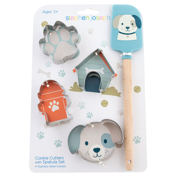 Stephen Joseph Cookie Cutter with Spatula Set – Puppy