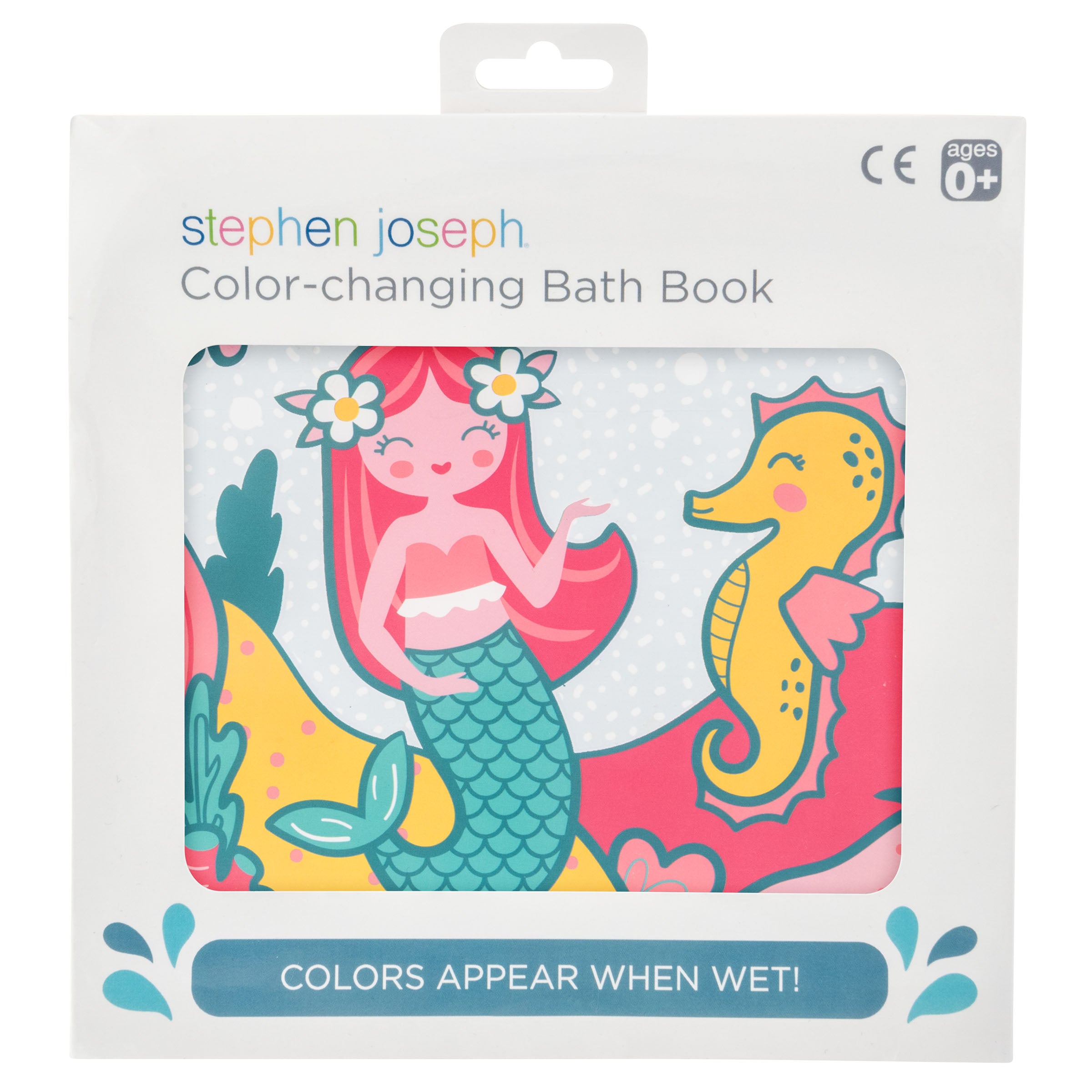 Stephen Joseph Colour Changing Bath Book – Mermaid