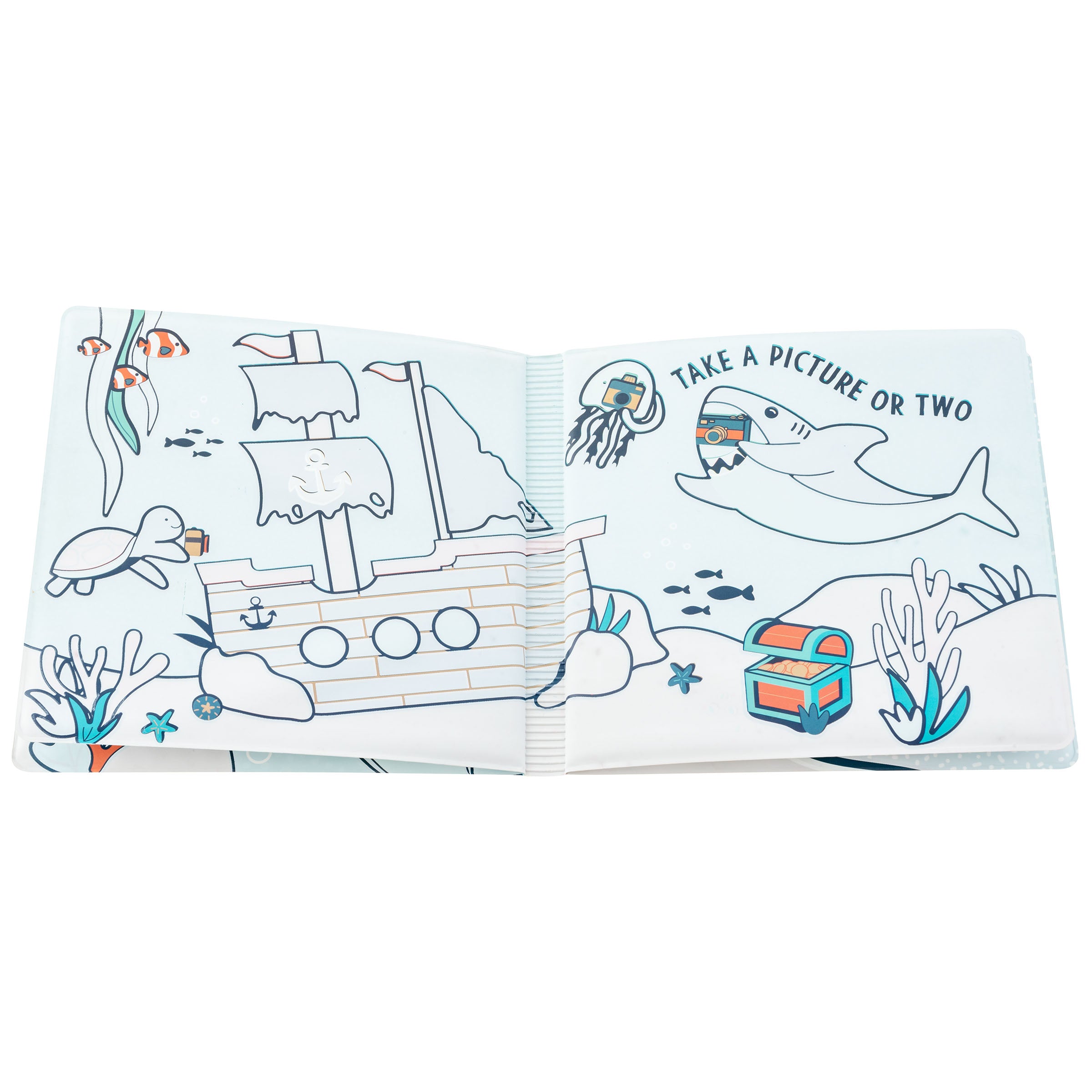 Stephen Joseph Colour Changing Bath Book – Shark