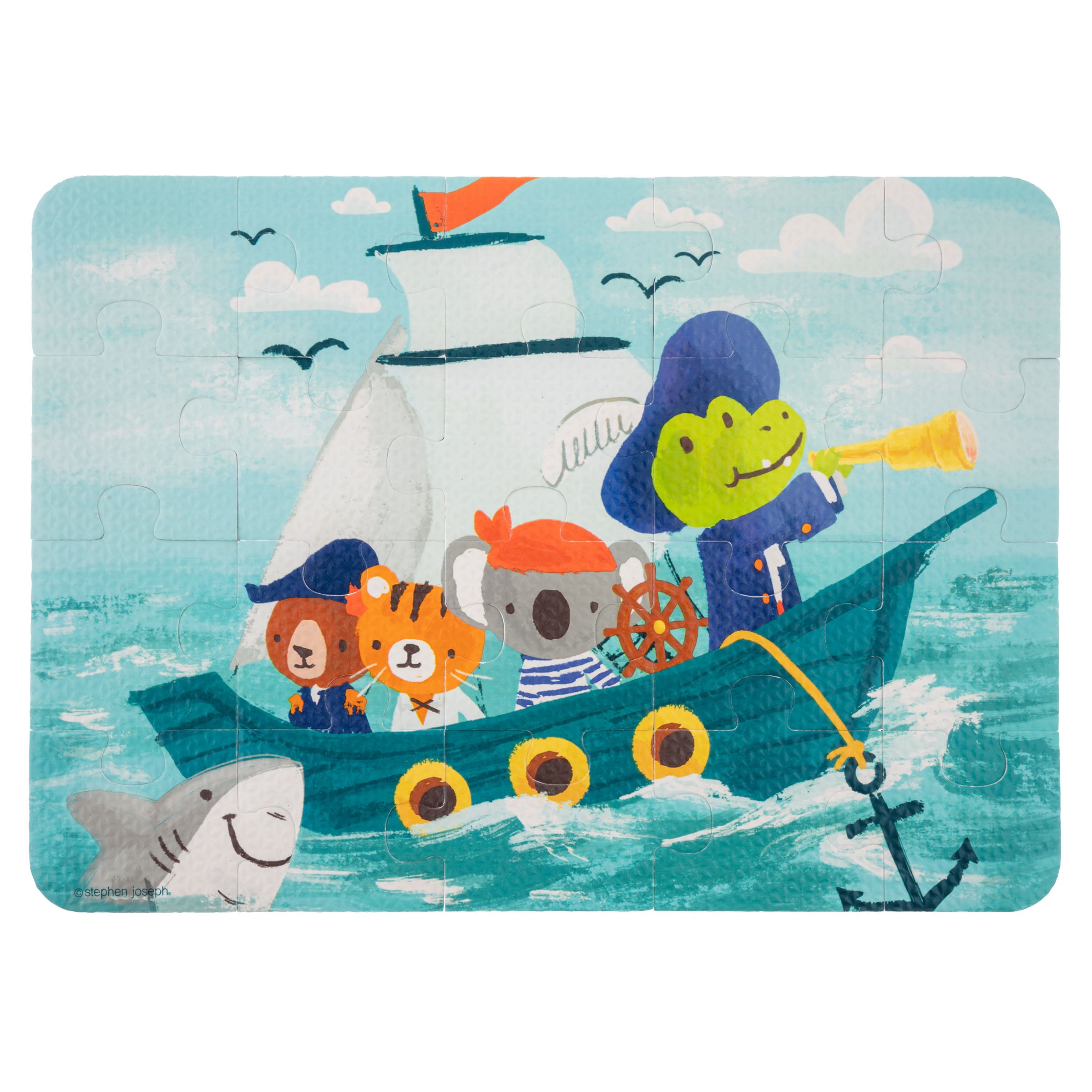 Stephen Joseph Foam Bath Puzzle – Sea Life