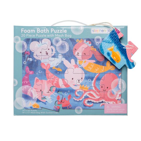 Stephen Joseph Foam Bath Puzzle – Mermaid