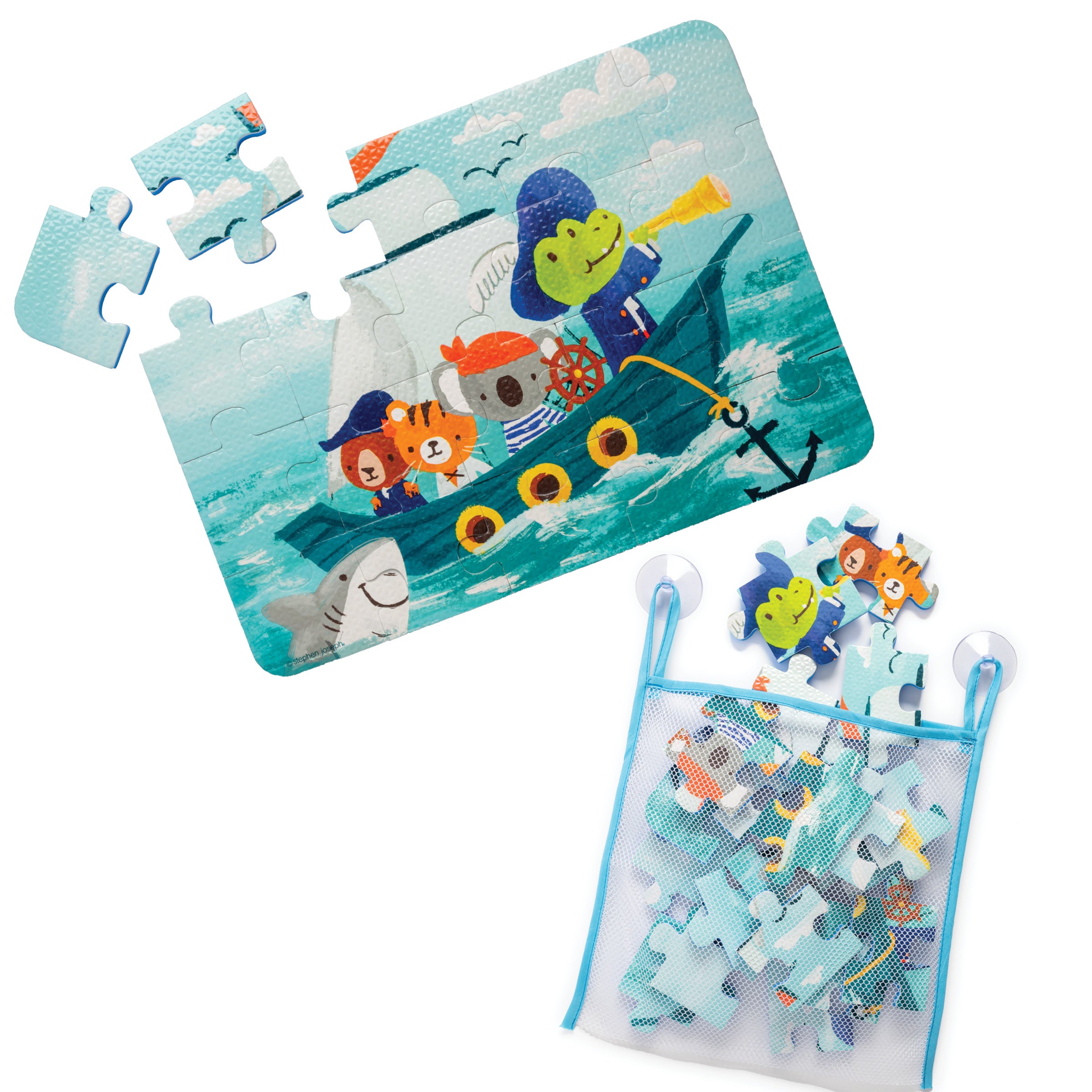 Stephen Joseph Foam Bath Puzzle – Sea Life
