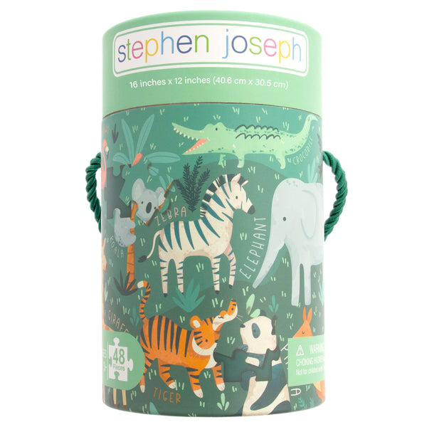 Stephen Joseph Animal Kingdom Puzzle – 48 Piece