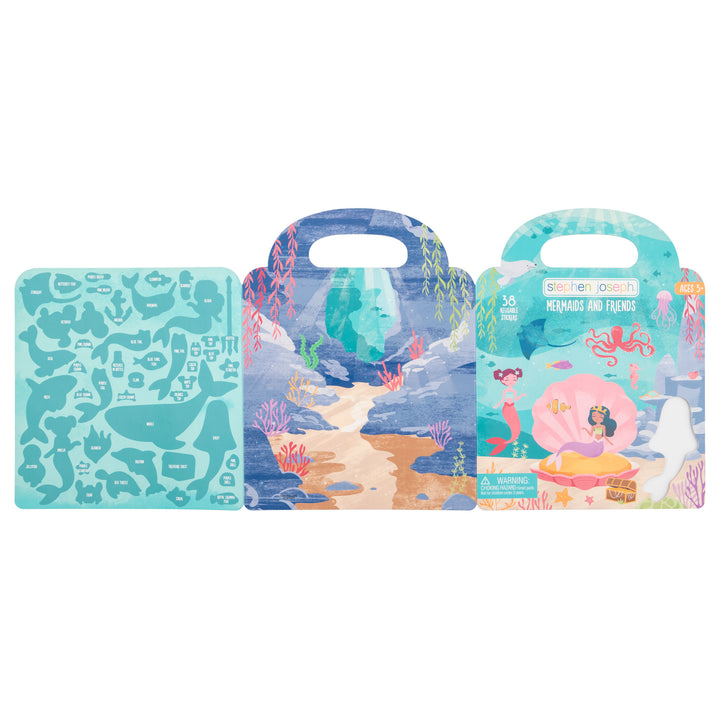 Stephen Joseph Reusable Sticker Book – Mermaids &amp; Friends