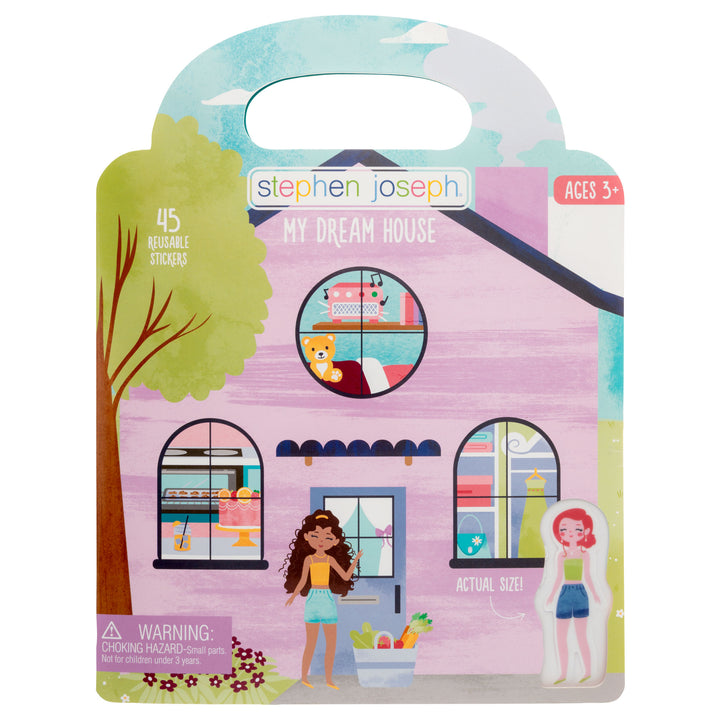 Stephen Joseph Reusable Sticker Book – My Dream House