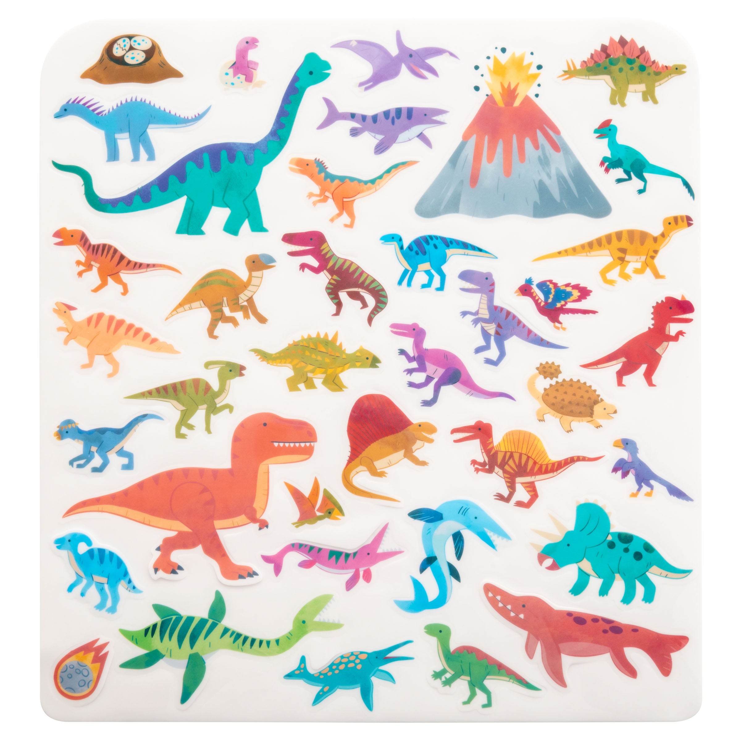 Stephen Joseph Reusable Sticker Book – World of Dinosaurs