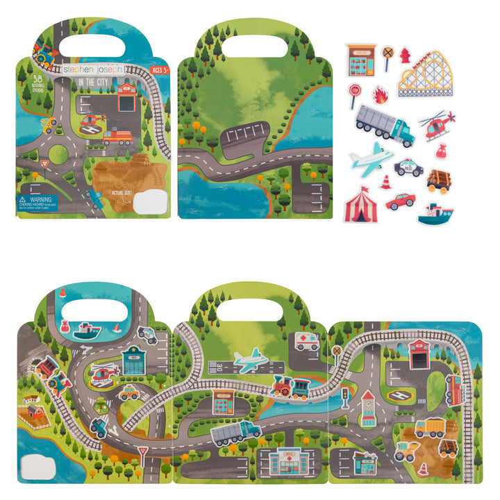 Stephen Joseph Reusable Sticker Book – In The City