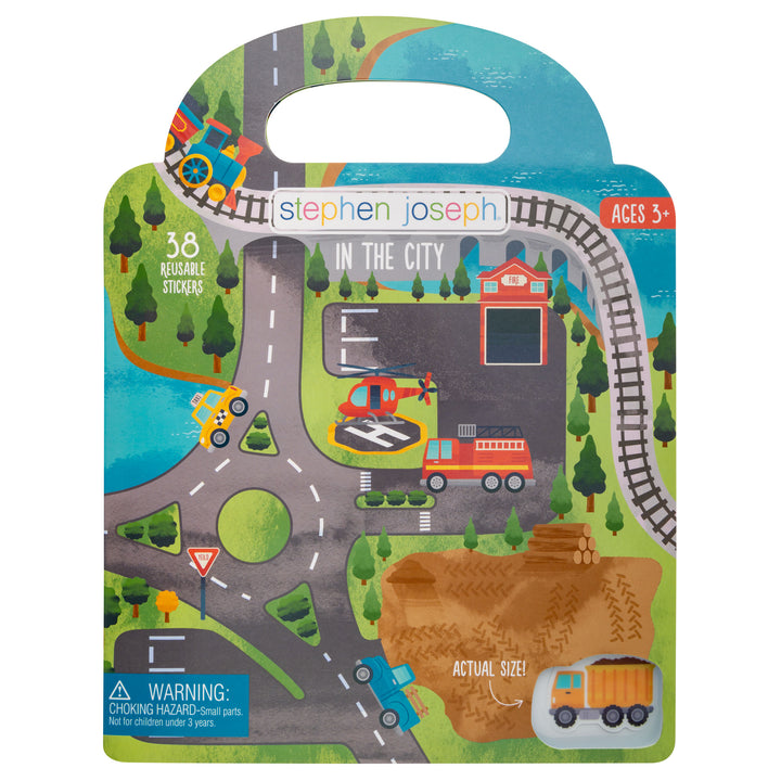 Stephen Joseph Reusable Sticker Book – In The City