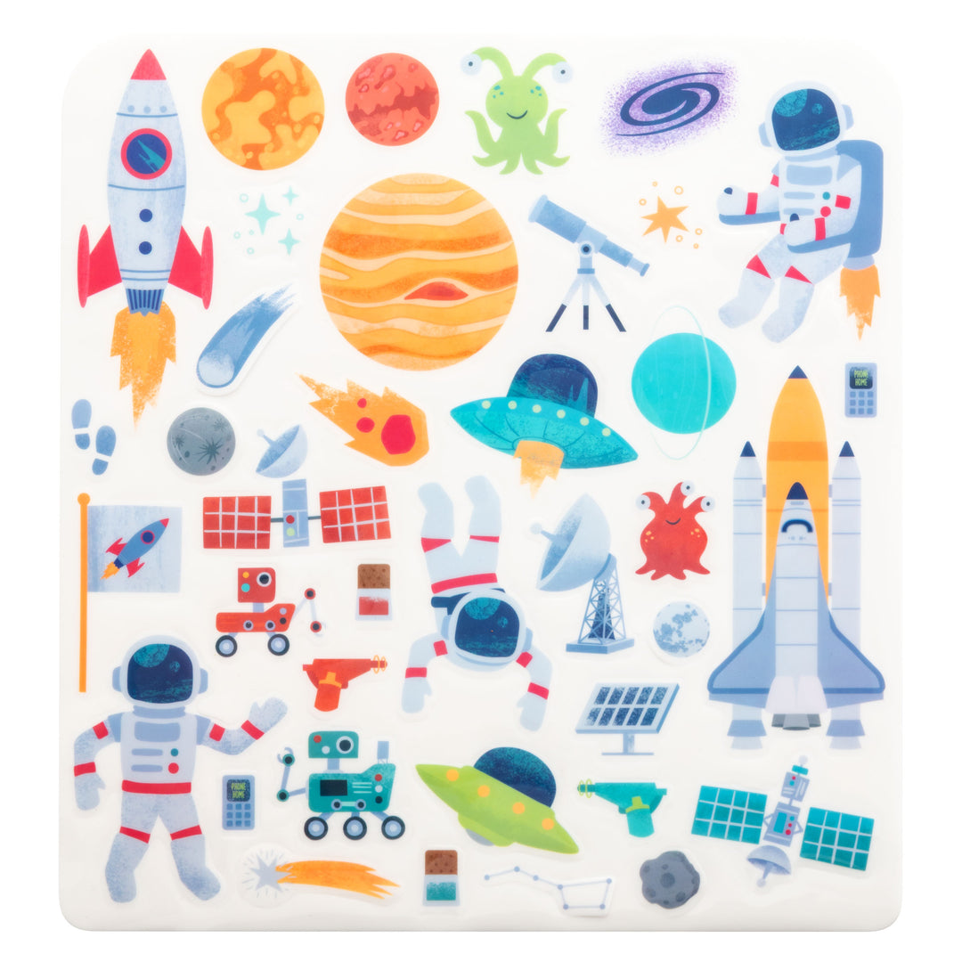 Stephen Joseph Sticker Stephen Joseph Reusable Sticker Book – Space Explorers – Make Believe Co.