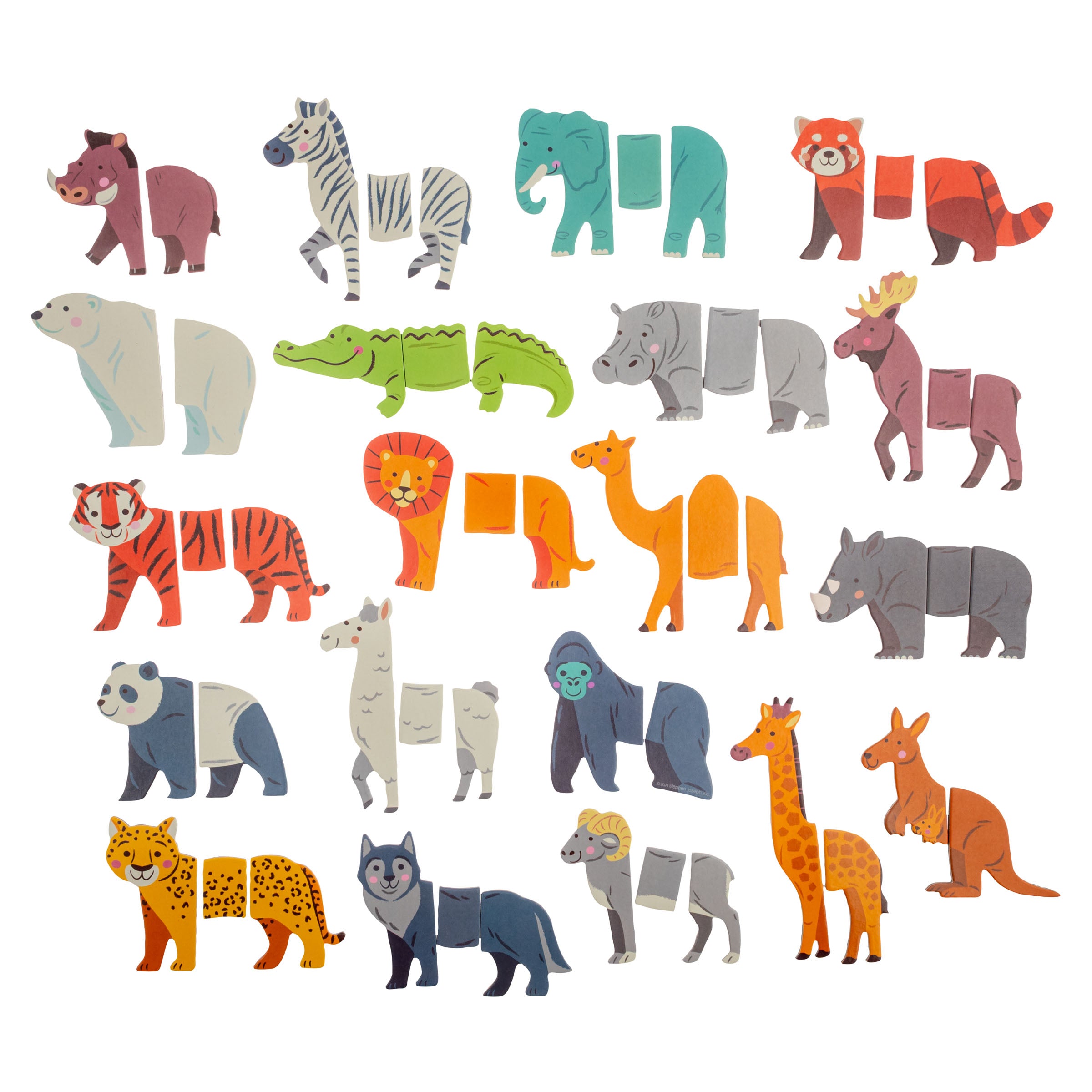 Stephen Joseph Magnetic Activity Set – Animals