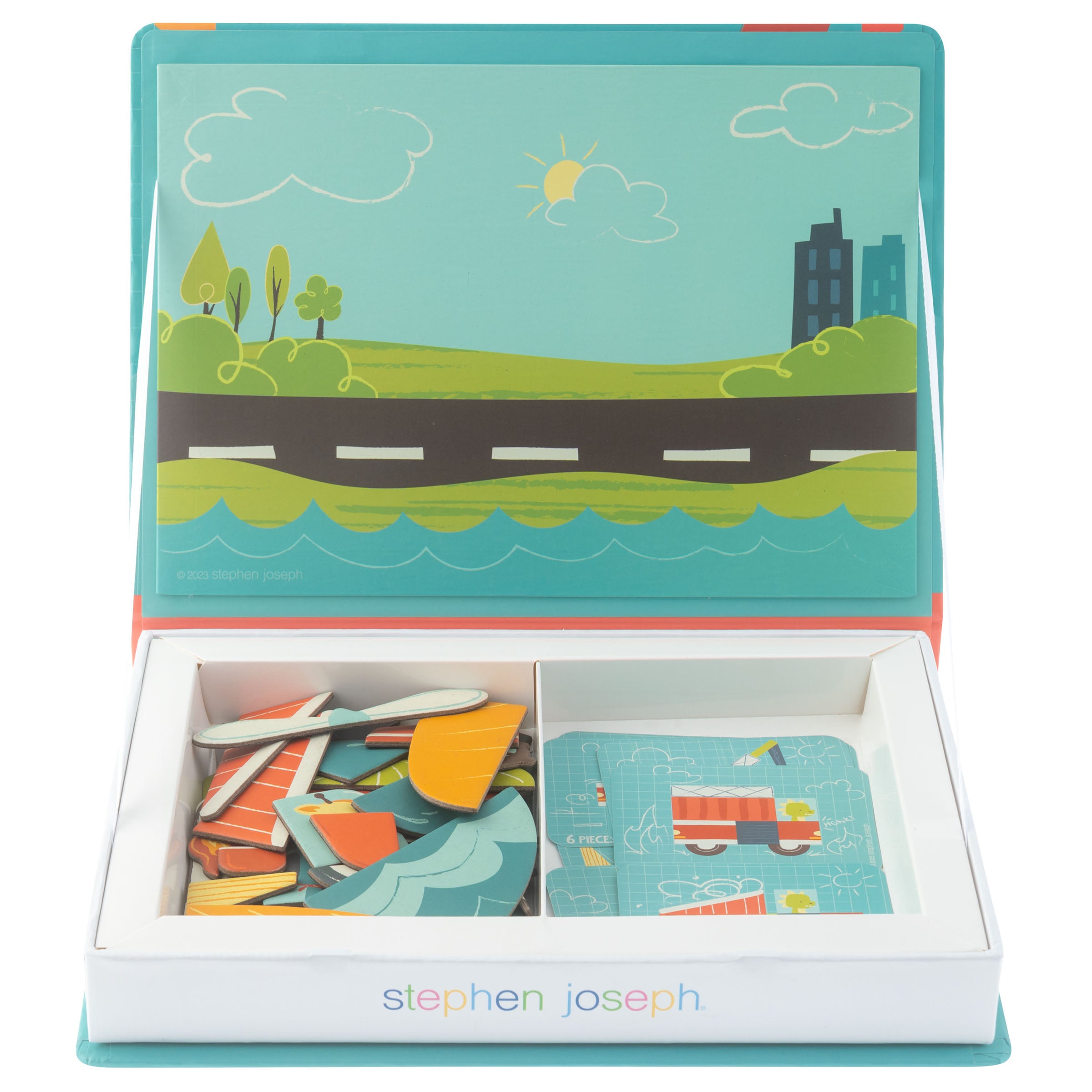 Stephen Joseph Magnetic Activity Set – Transportation