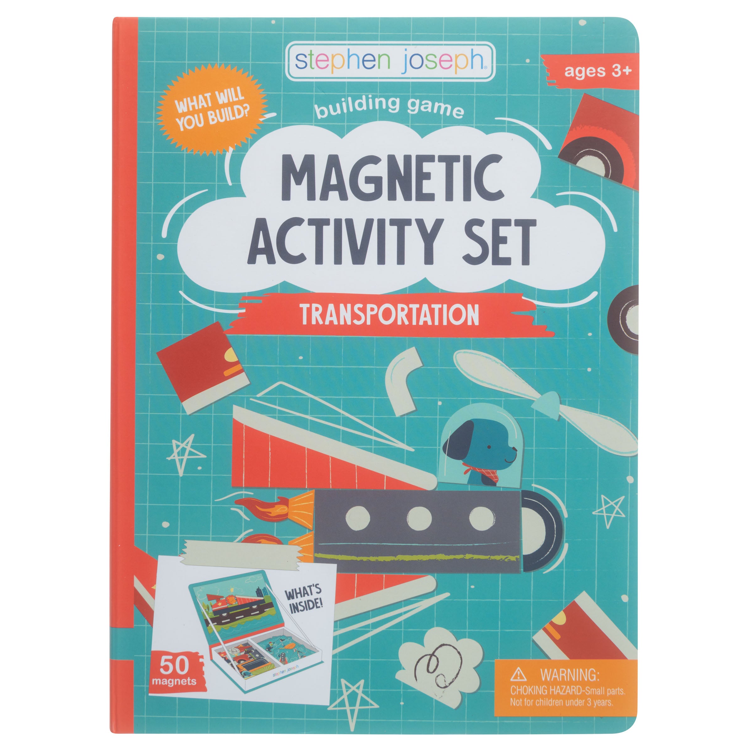 Stephen Joseph Magnetic Activity Set – Transportation