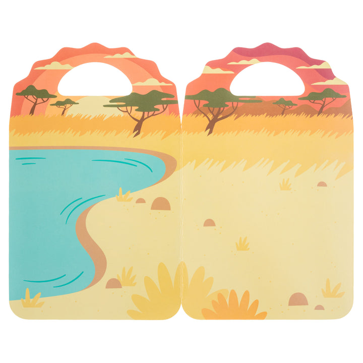 Stephen Joseph Reusable Puffy Sticker Book – Animal Kingdom