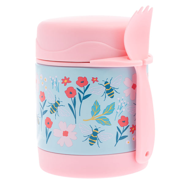 Stephen Joseph Double Wall Insulated Stainless Steel Food Jar – Bee