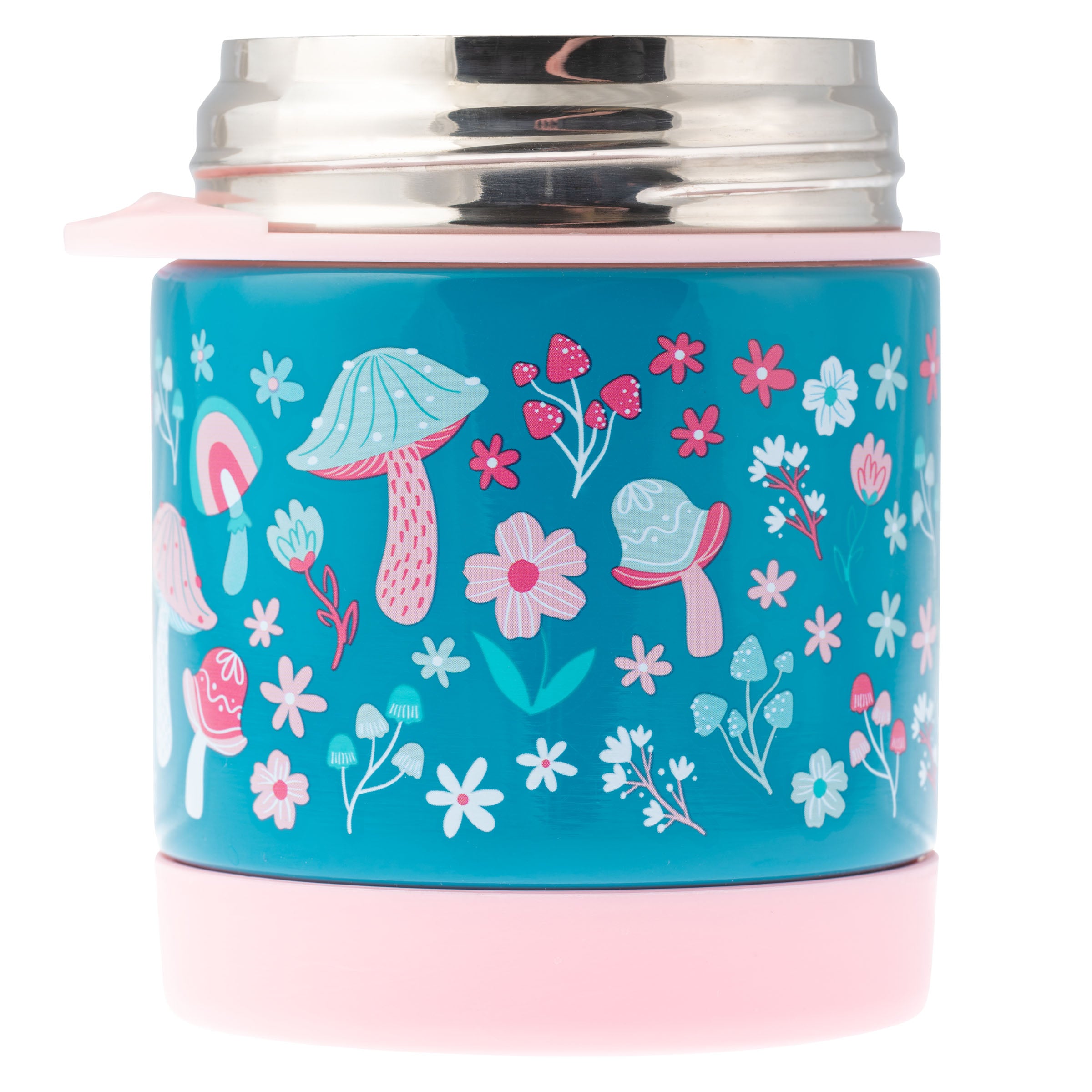 Stephen Joseph Double Wall Insulated Stainless Steel Food Jar – Mushroom