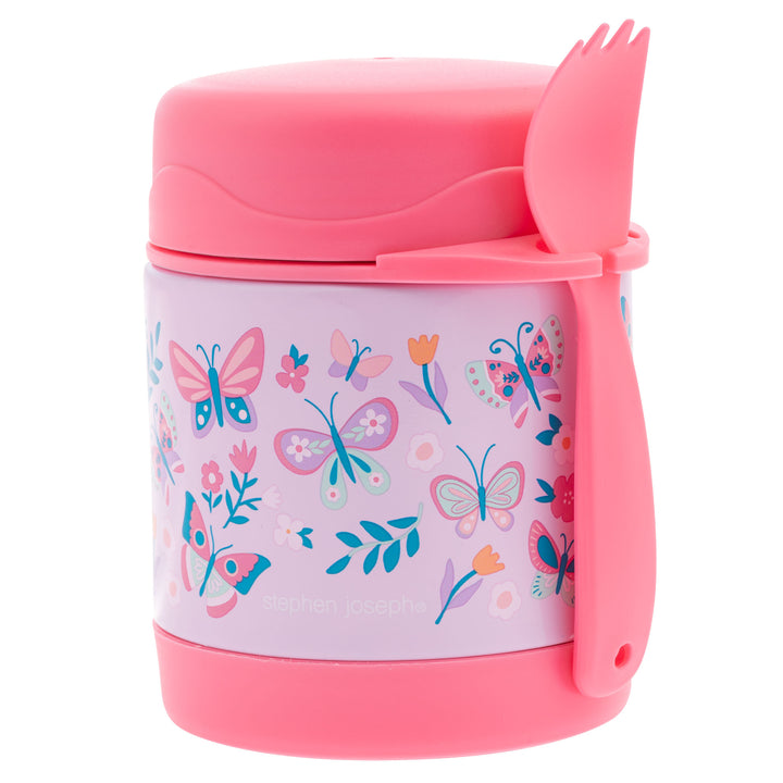 Stephen Joseph Double Wall Insulated Stainless Steel Food Jar – Butterfly