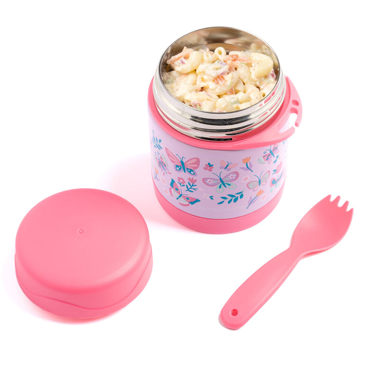 Stephen Joseph Double Wall Insulated Stainless Steel Food Jar – Butterfly