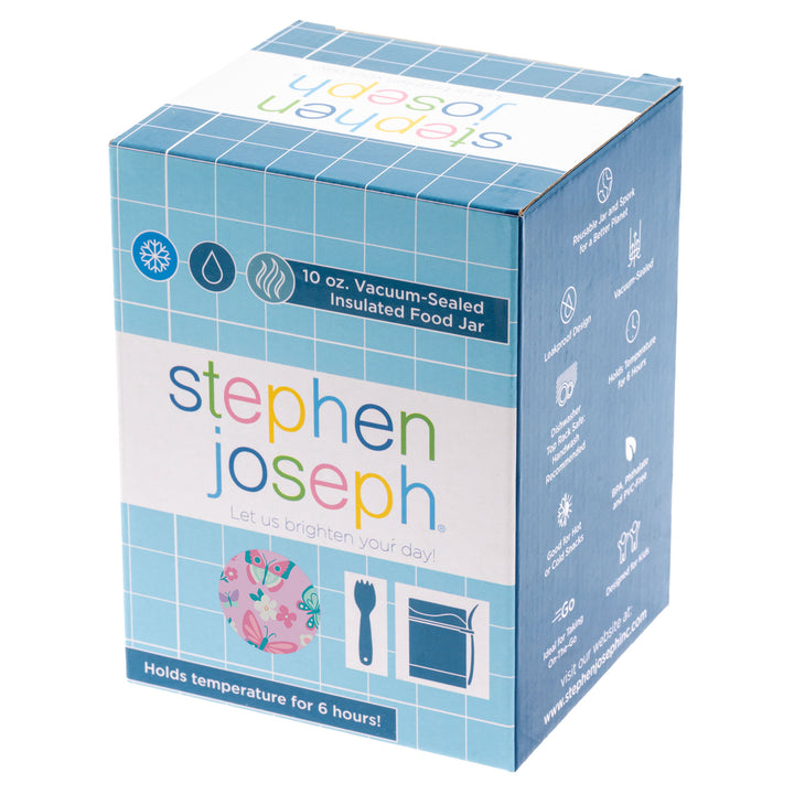 Stephen Joseph Double Wall Insulated Stainless Steel Food Jar – Butterfly